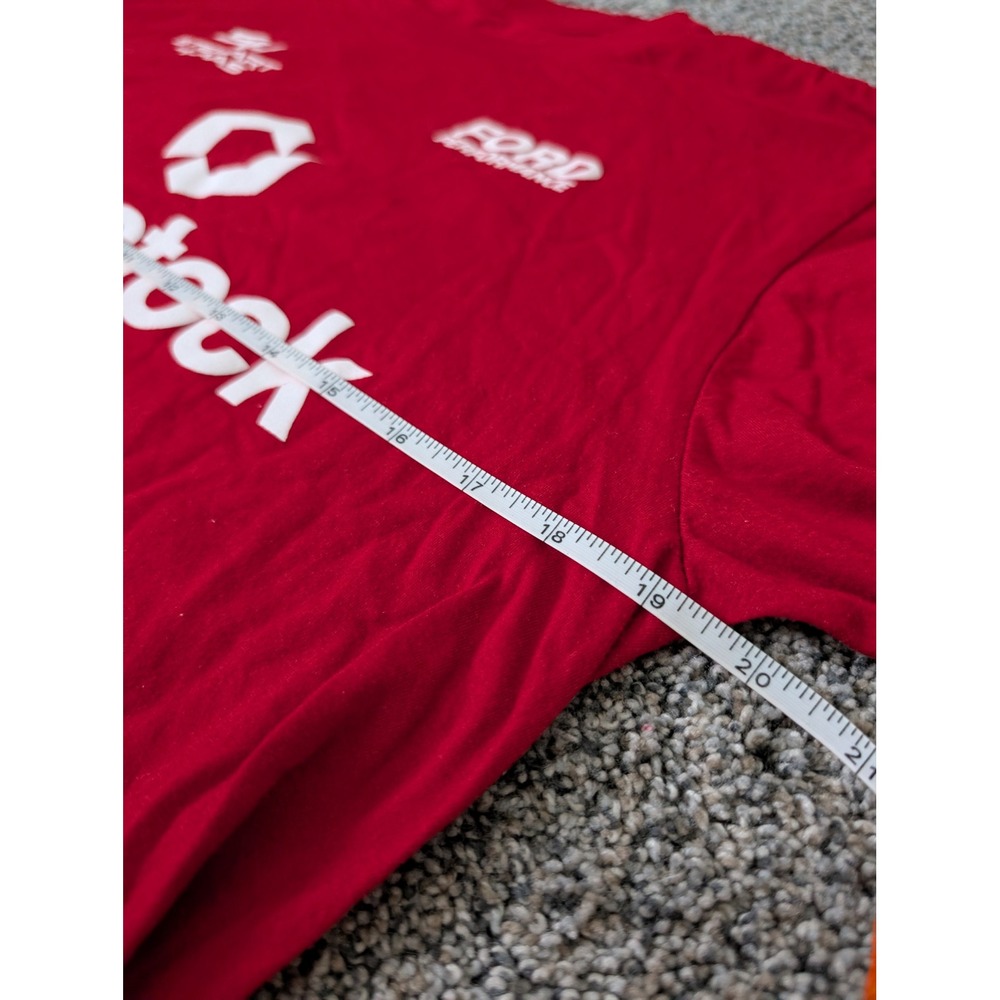 Stewart-Haas Racing Overstock Ford Performance Red Team Issued T-Shirt Mens M - Picture 2 of 5